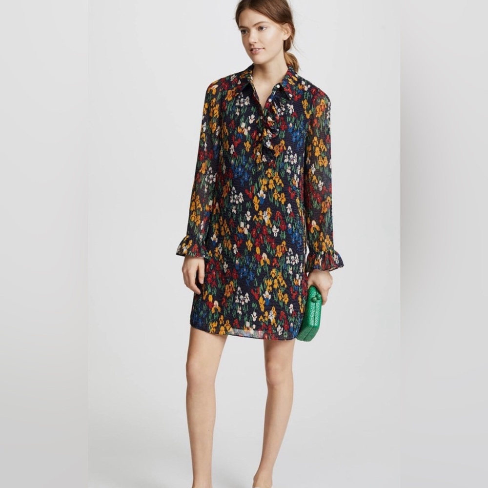 Tory Burch Livia Iris Garden Shift Dress - Like New!
